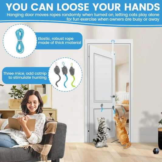Toebeans™ The Interactive Hanging Cat Toy