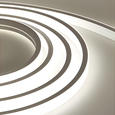Recessed Silicone LED Strip Light – Flexible Outdoor Edge Lighting, 3 Lengths
