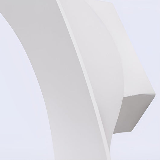 Up & Down LED Outdoor Wall Sconce – Arc Profile, IP65 Aluminum, Hardwired