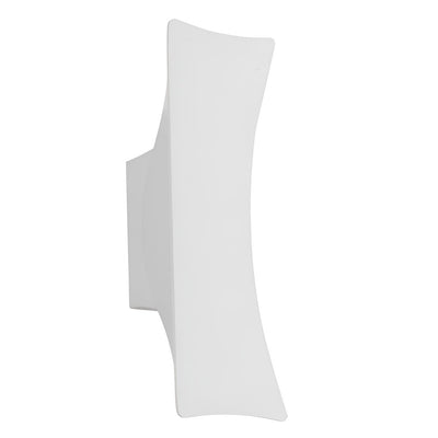 Up & Down LED Outdoor Wall Sconce – Arc Profile, IP65 Aluminum, Hardwired