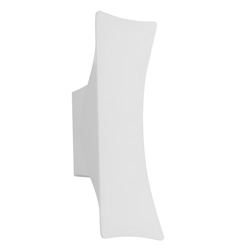 Up & Down LED Outdoor Wall Sconce – Arc Profile, IP65 Aluminum, Hardwired
