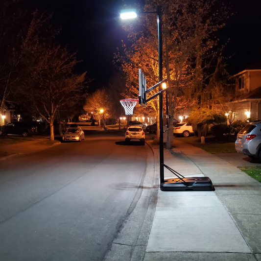 The Light Engine™ Ultra-Bright LED Solar Street Light 3 Modes Wide Angle Motion Sensor Remote Control Energy Efficient Waterproof