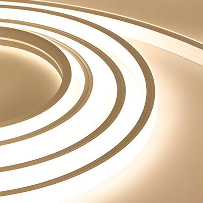 Recessed Silicone LED Strip Light – Flexible Outdoor Edge Lighting, 3 Lengths