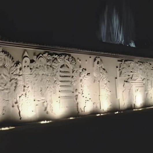 Recessed Floor Lighting Solar LED Metal Well Light