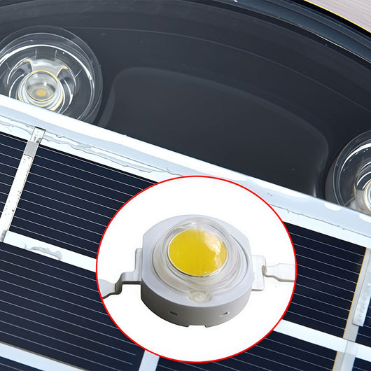 Recessed Floor Lighting Solar LED Metal Well Light