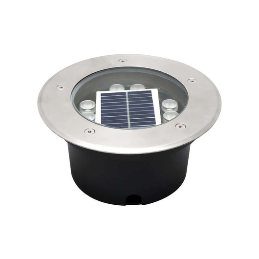 Recessed Floor Lighting Solar LED Metal Well Light
